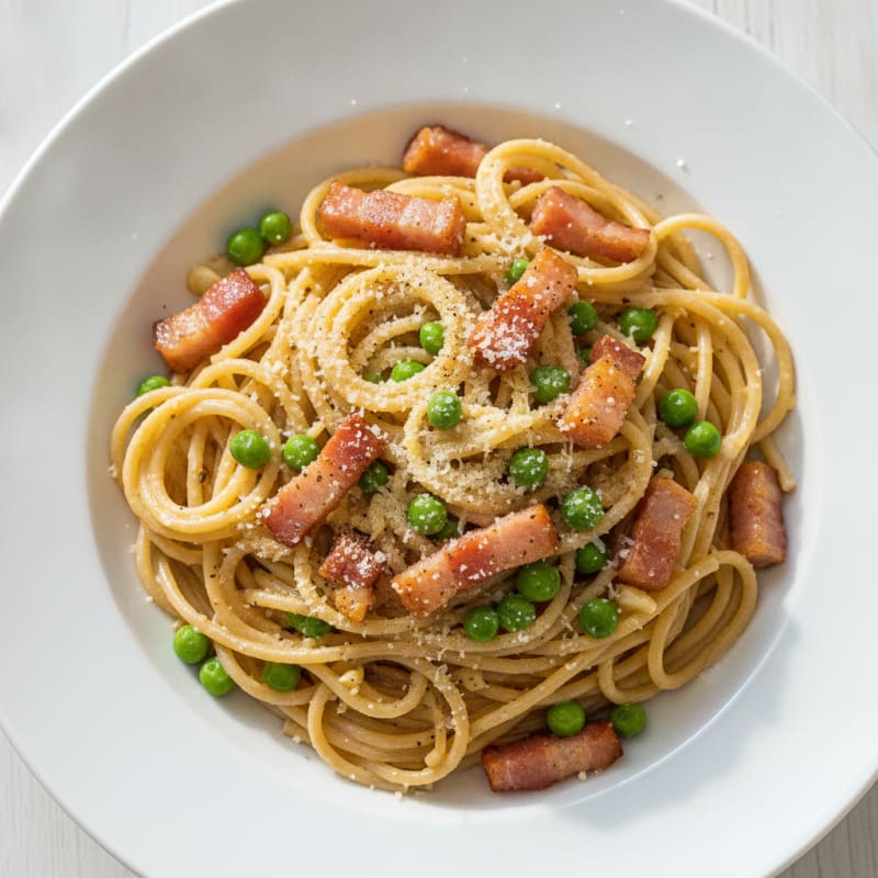 Classic Carbonara with Pancetta and Egg