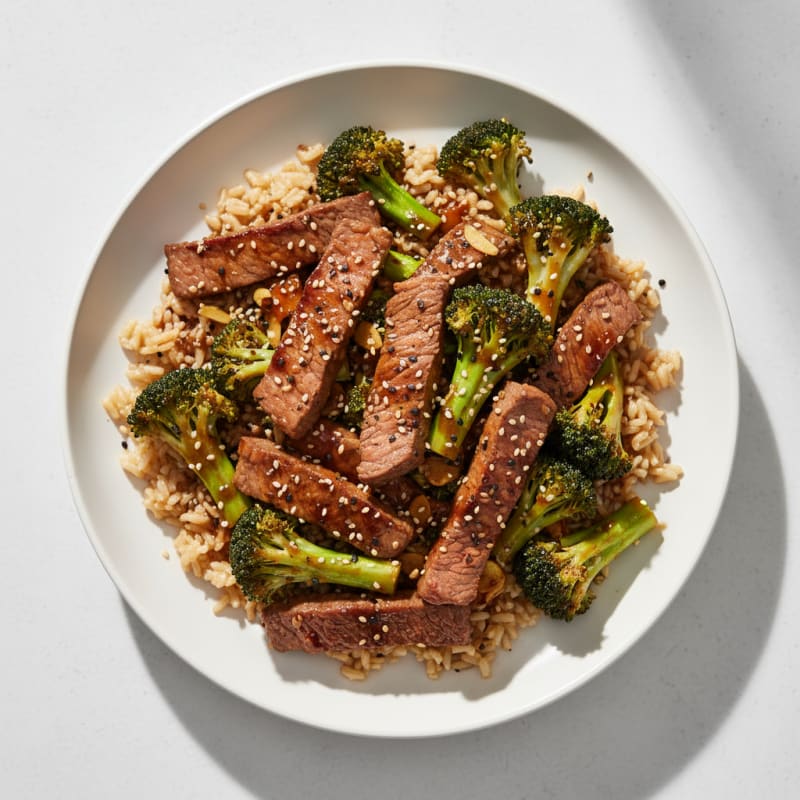 Tender Sesame Beef & Broccoli Stir-Fry