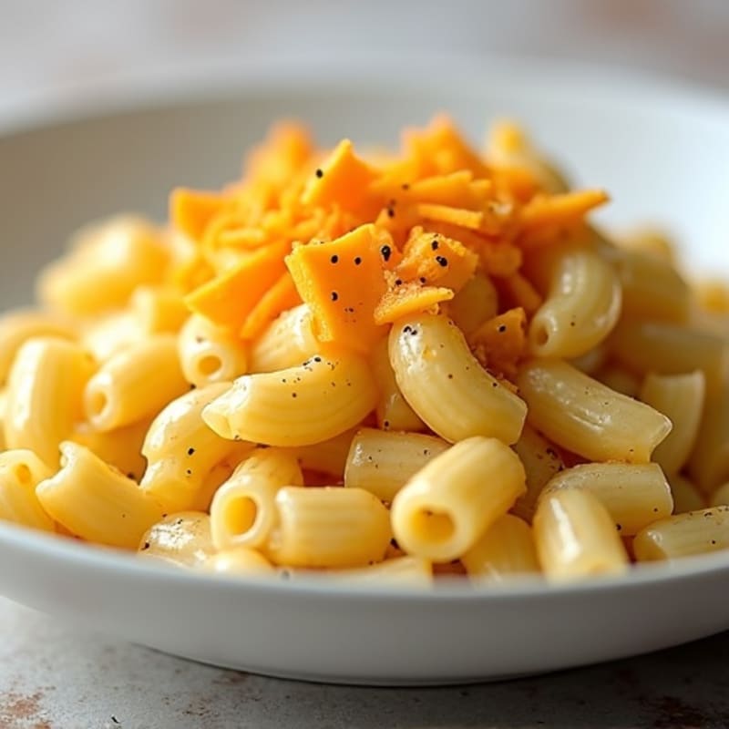 High-Protein Baked Mac and Cheese with Cauliflower