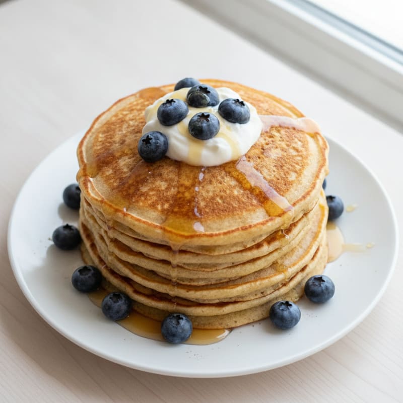 Greek Yogurt Protein Pancakes