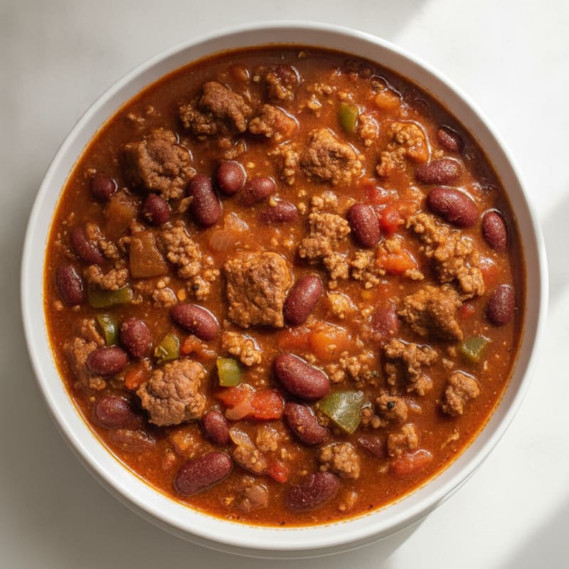 Hearty Beef and Bean Chili