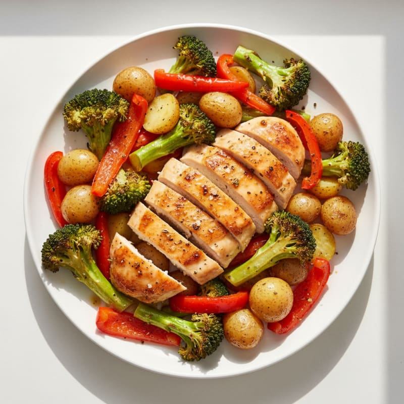 Sheet Pan Lemon Herb Chicken