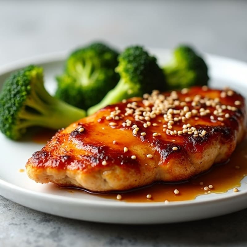 Crispy Pan-Seared Teriyaki Chicken
