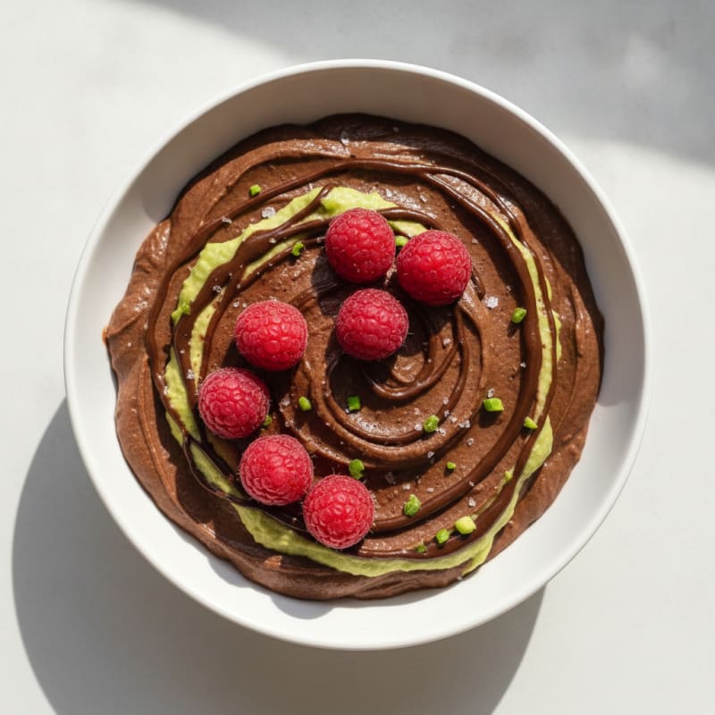 Dark Chocolate Avocado Mousse
