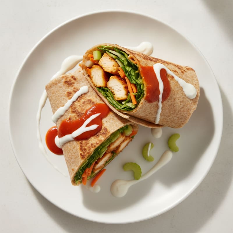 Buffalo Ranch Chicken Wrap