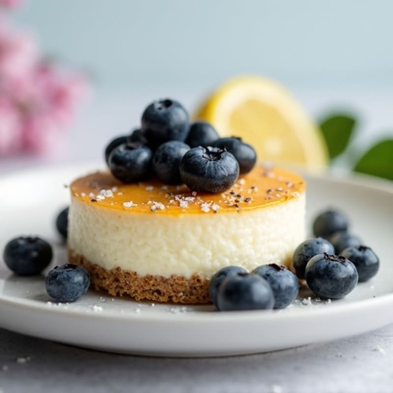 Creamy Greek Yogurt Protein Cheesecake