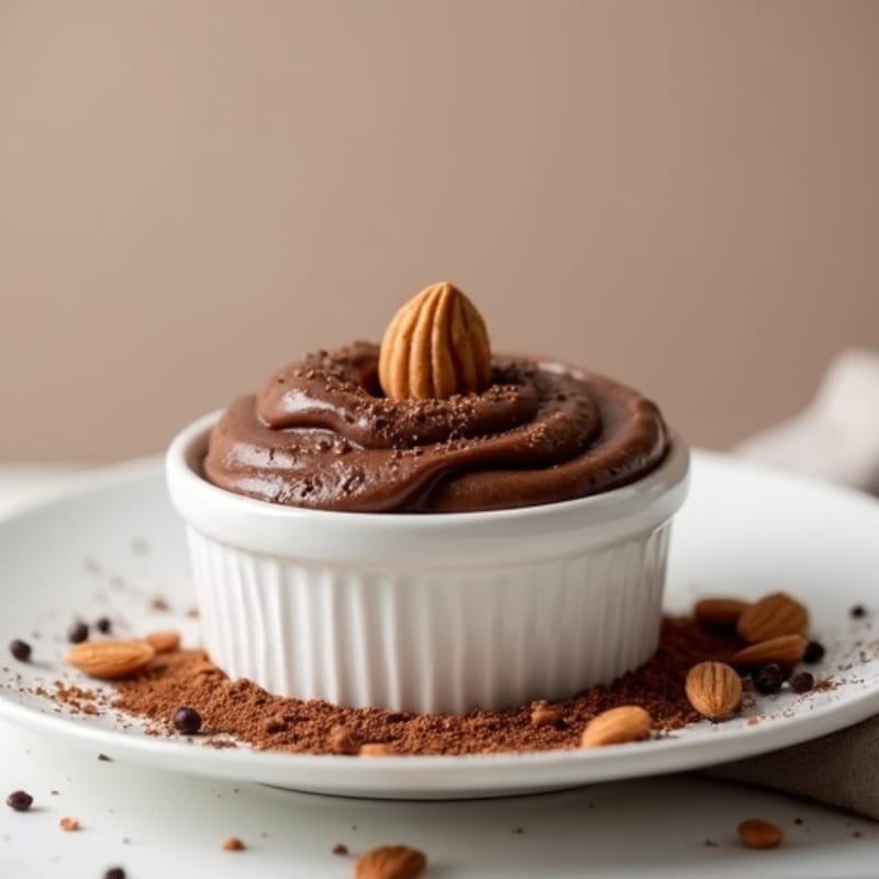 Silky Chocolate Protein Pudding with Greek Yogurt