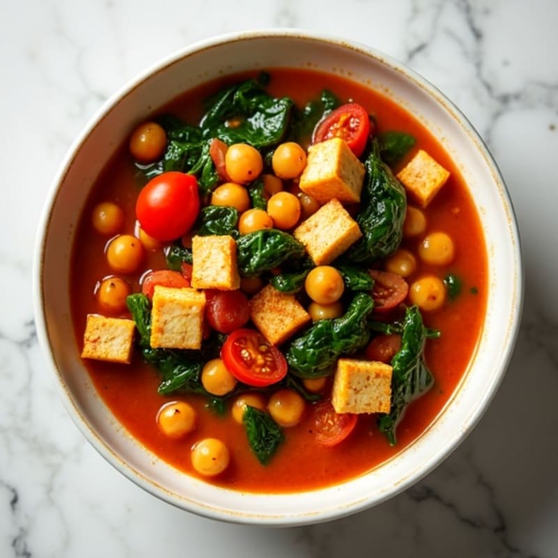 Hearty Spiced Chickpea Stew