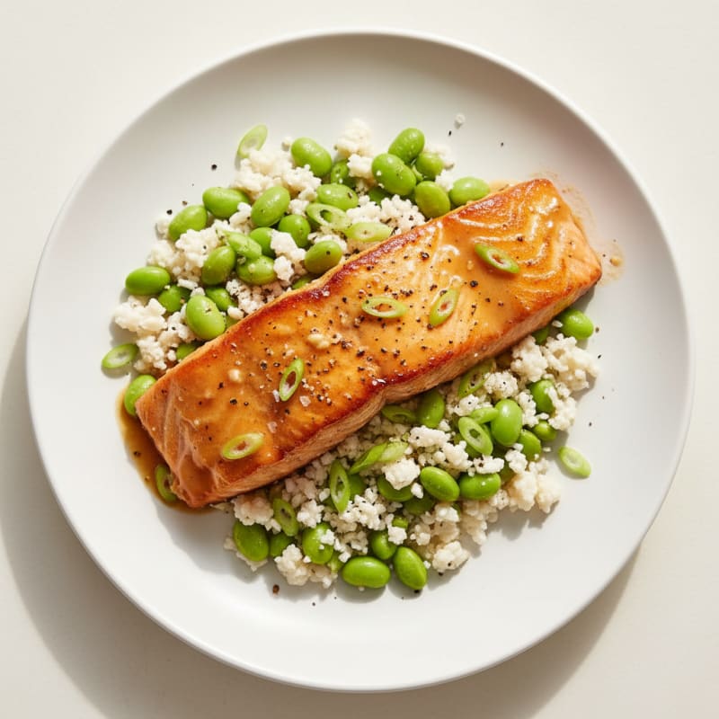 Golden Teriyaki Glazed Salmon
