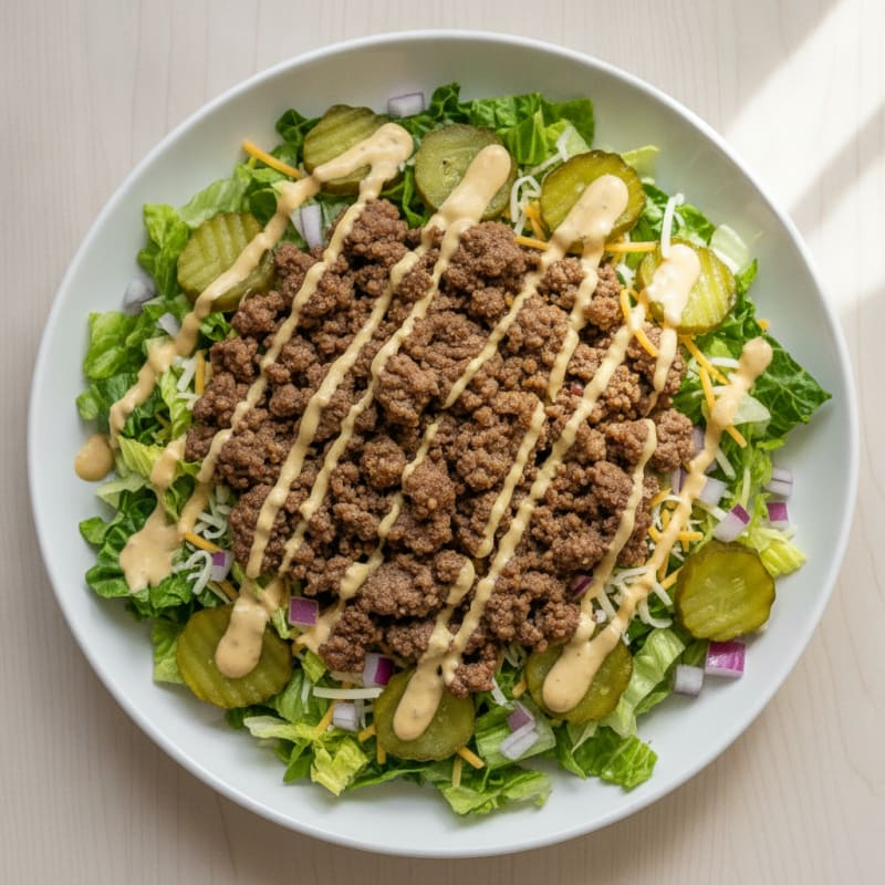 Big Mac Inspired Protein Power Bowl