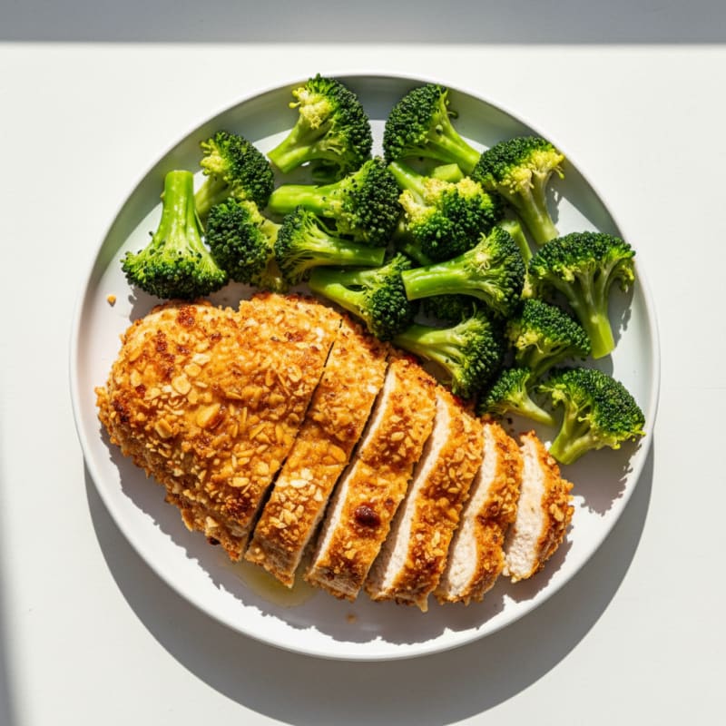 Crispy Spicy Breaded Chicken Breast