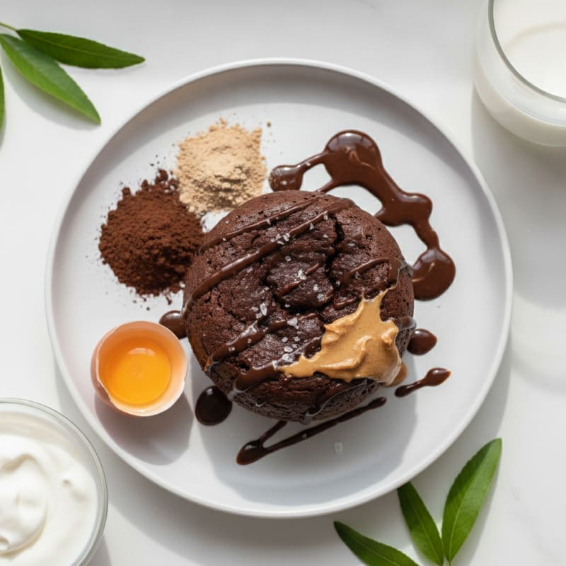Chocolate Protein Mug Cake