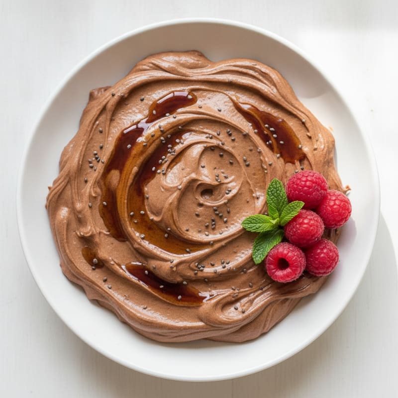 Cottage Cheese and Cocoa Protein Pudding