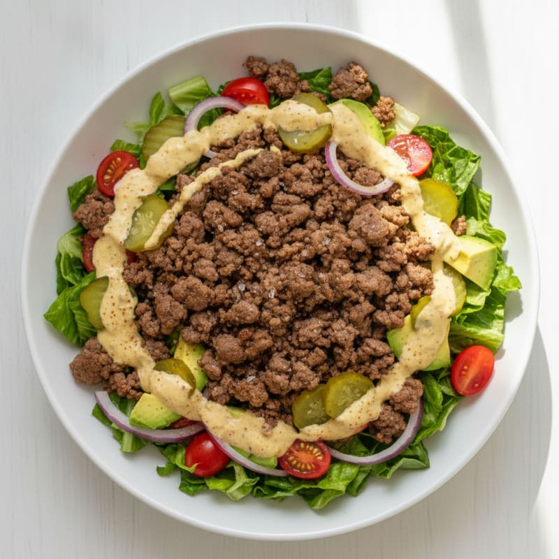 Big Mac Protein Bowl