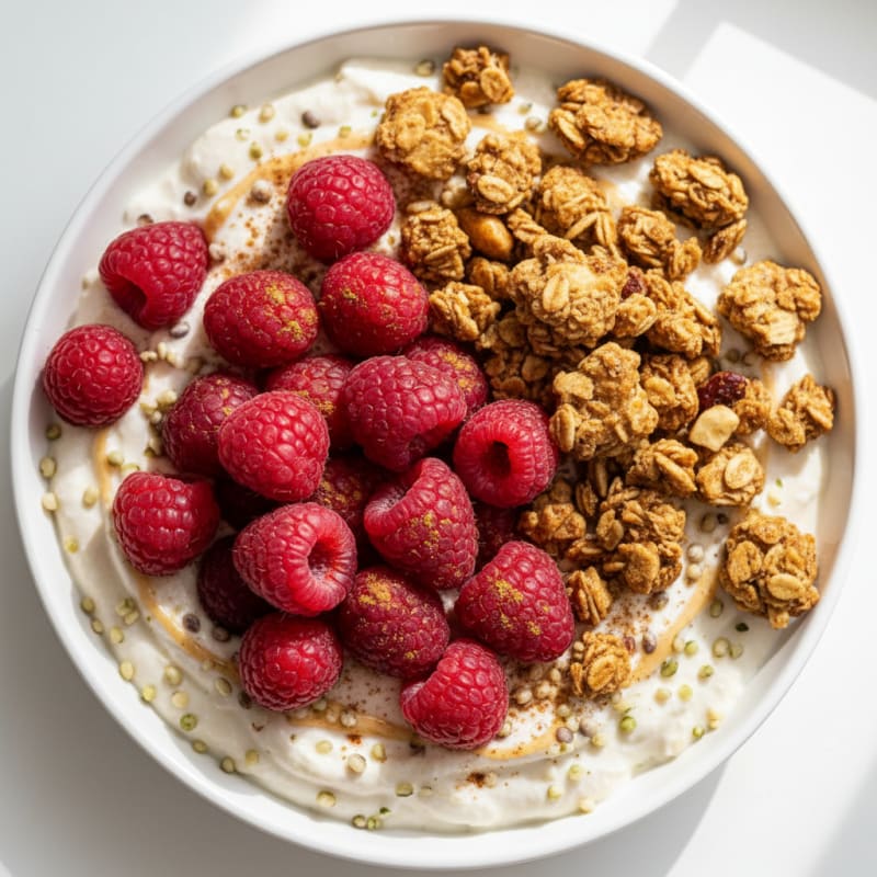 High-Protein Coconut Yogurt Parfait