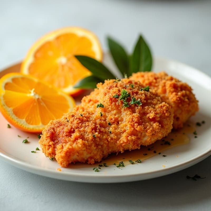 Crispy Air-Fryer Orange Chicken