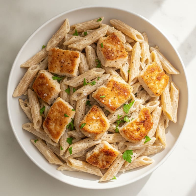 Creamy Chicken Alfredo Pasta