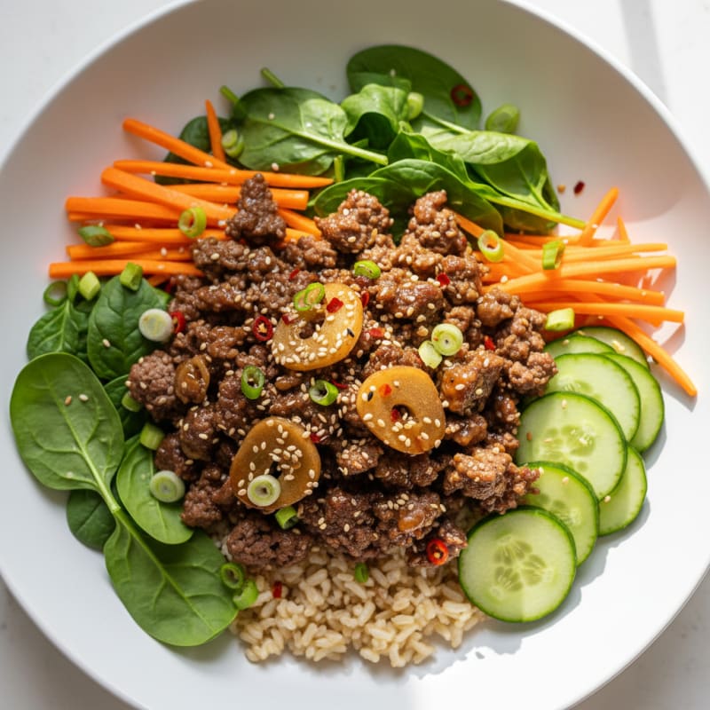 Korean Beef Bulgogi Bowl