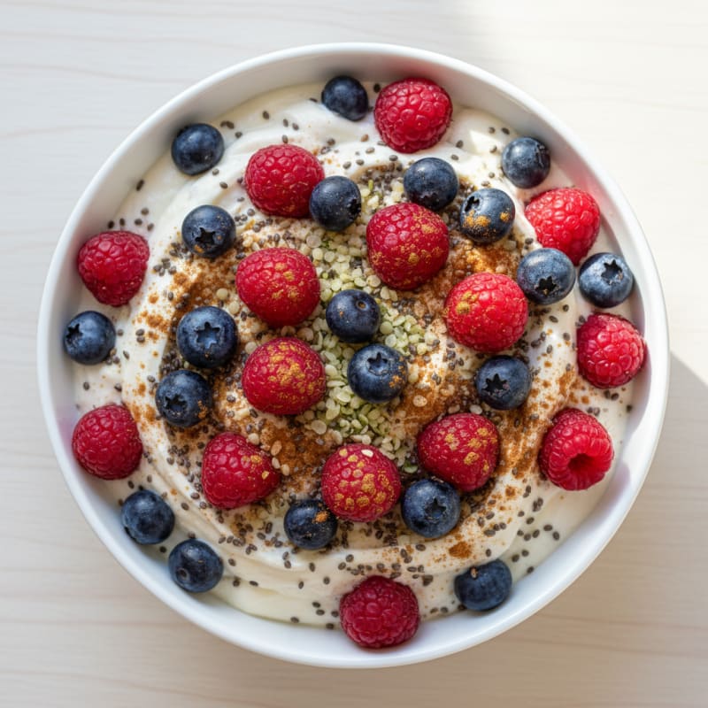 Berry Chia Yogurt Power Bowl