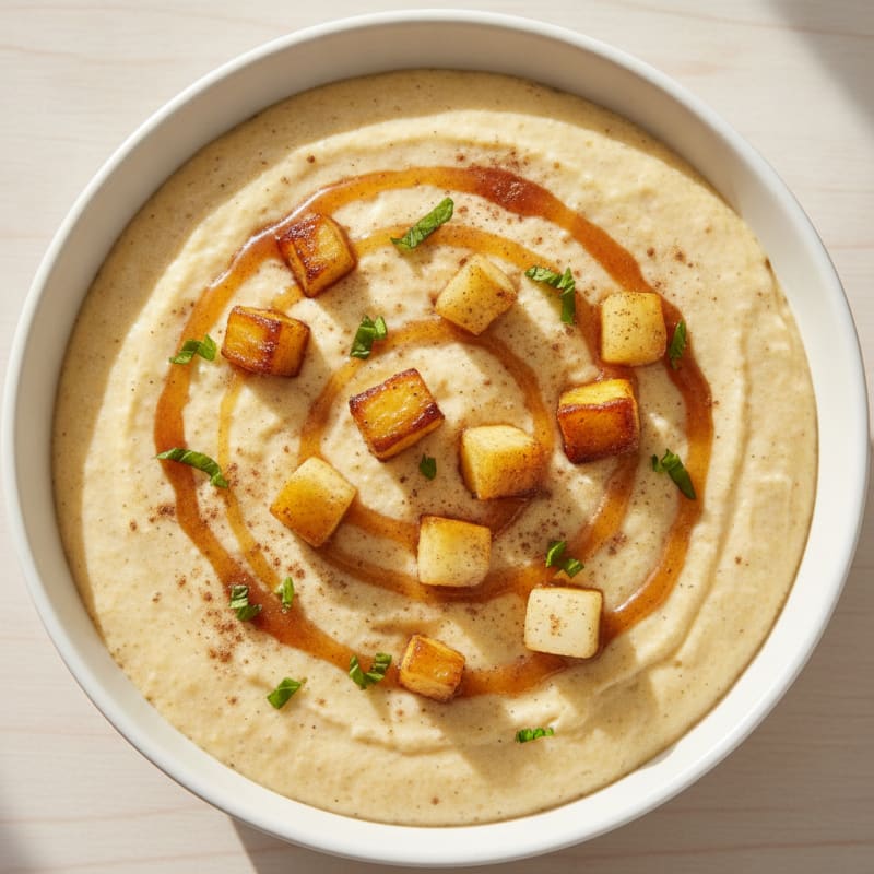 Sweet Plantain Protein Pudding