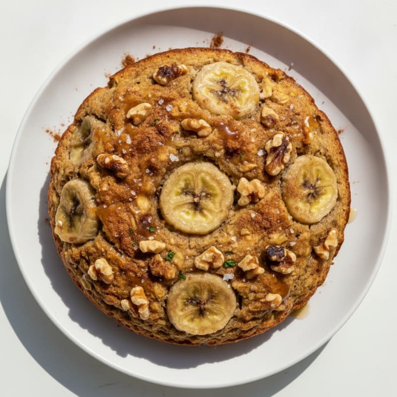 Banana Bread Baked Oats