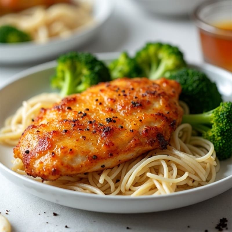 Crispy Baked Honey-Garlic Chicken
