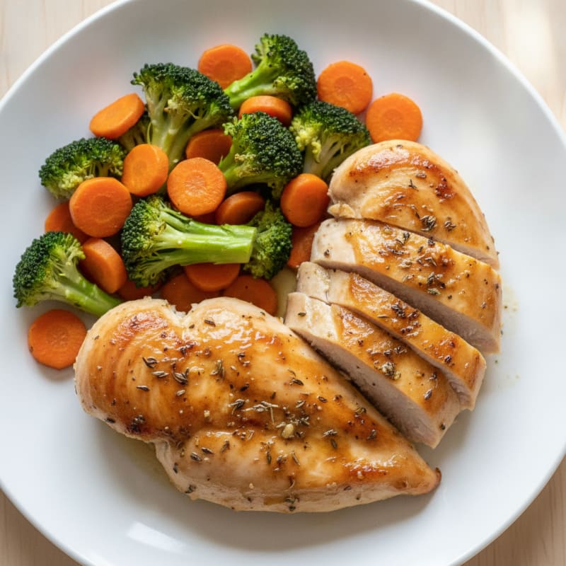 Garlic Herb Roasted Chicken Breast