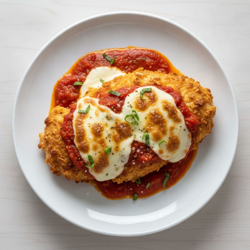 Crispy Chicken Parmesan