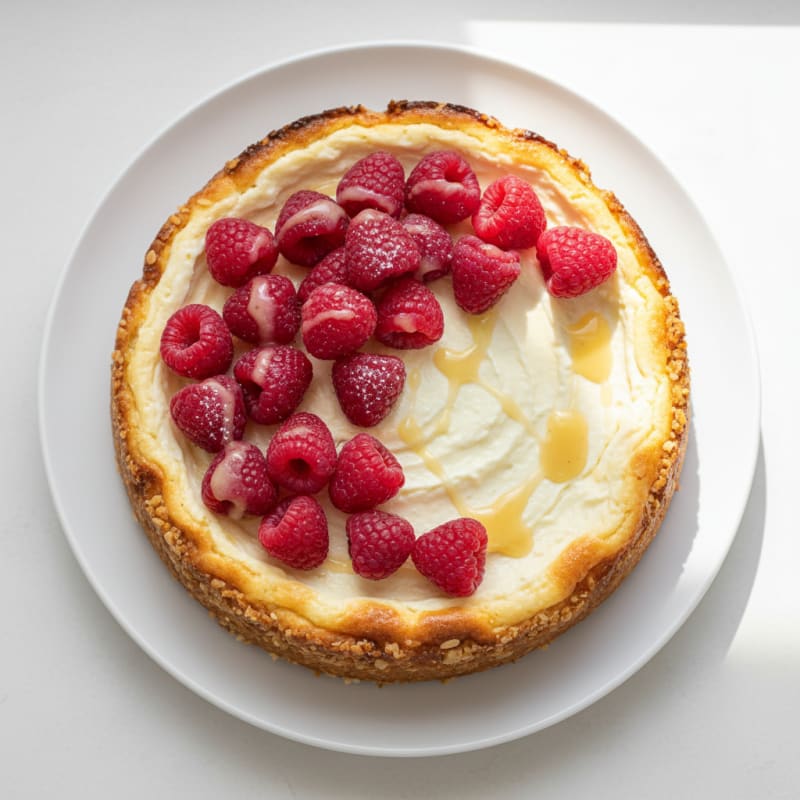 Creamy Greek Yogurt Protein Cheesecake