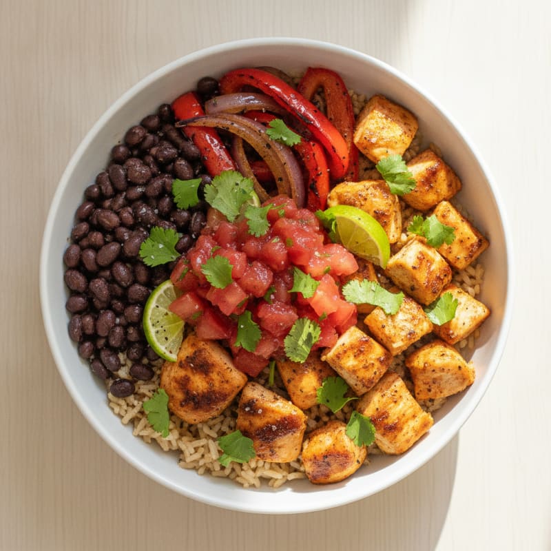 Chipotle Chicken and Rice Bowl