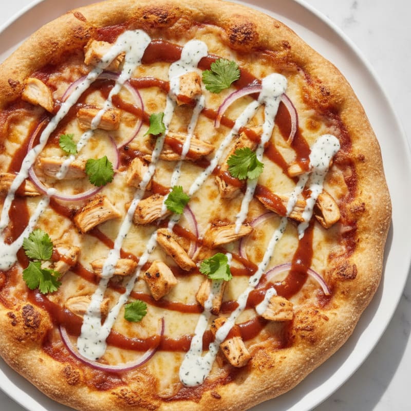 BBQ Ranch Chicken Pizza