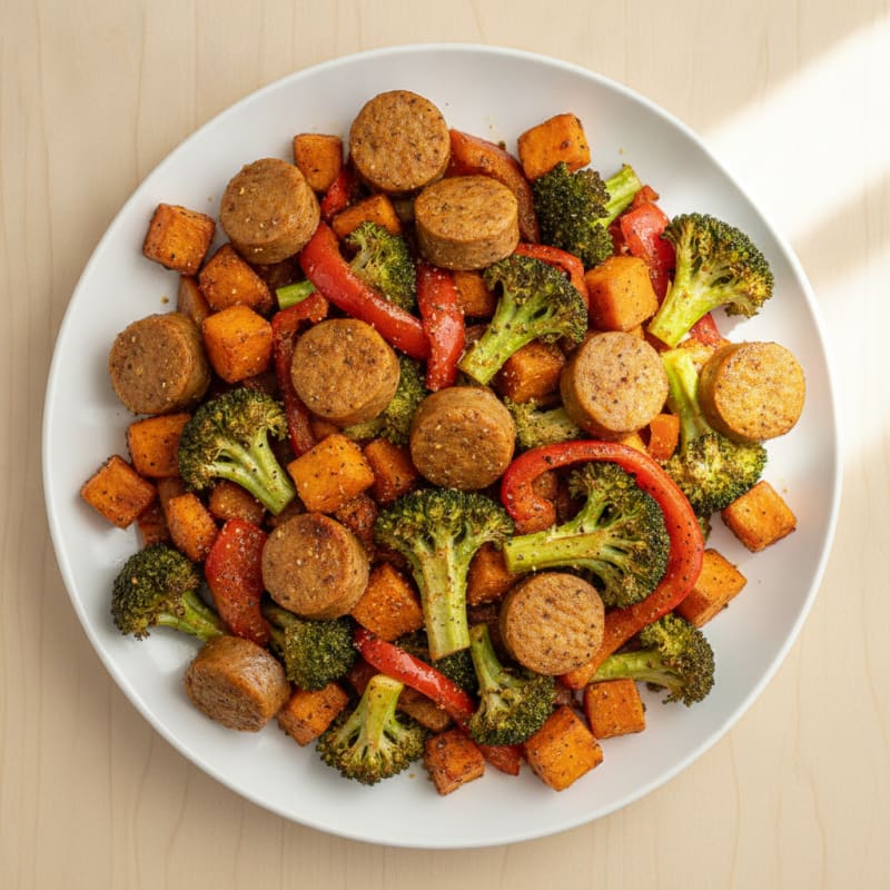 Savory Plant-Based Sheet Pan Dinner