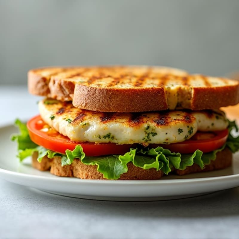 Grilled Pesto Chicken Sandwich