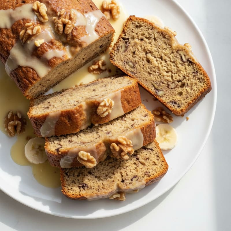 Classic Banana Nut Bread Loaf