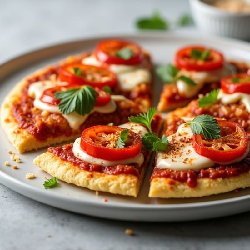 High-Protein BBQ Chicken Pizza