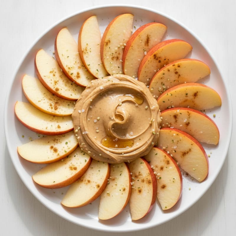High-Protein Nut Butter Apple Slices