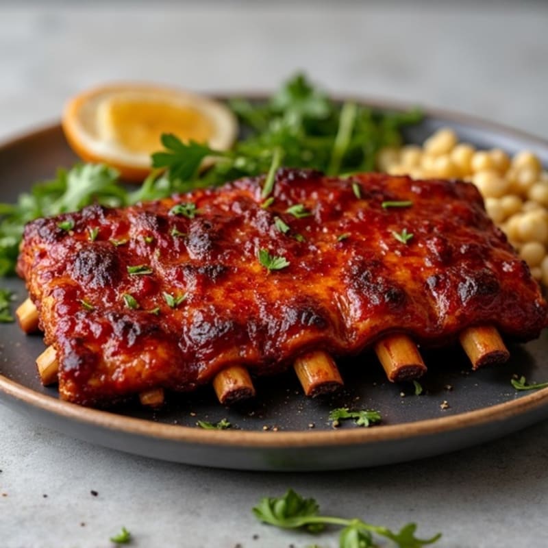 Sweet and Smoky Oven-Baked Baby Back Ribs