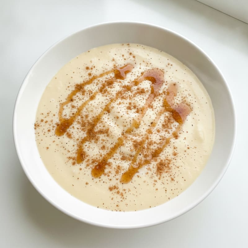 Creamy Eggnog Protein Drink