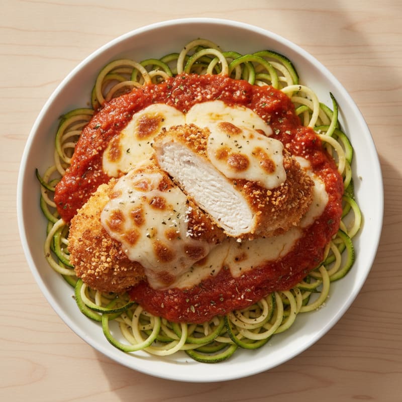 Baked Chicken Parmesan with Marinara