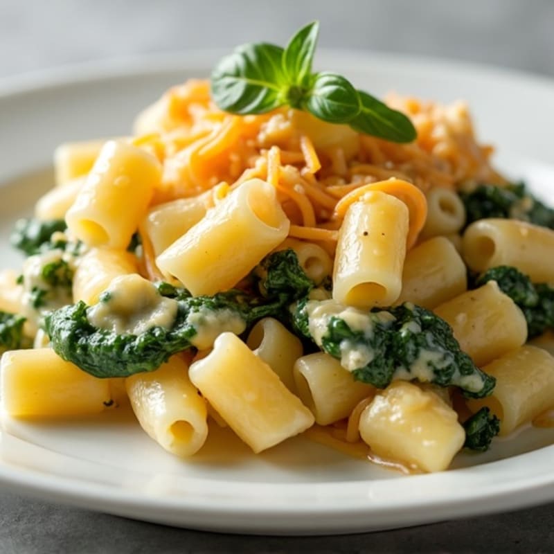 Healthy Creamy Cheesy Whole Wheat Macaroni Bake