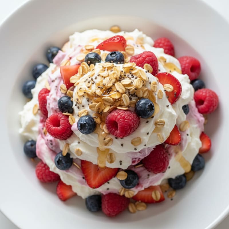 Protein Berry Yogurt Mousse