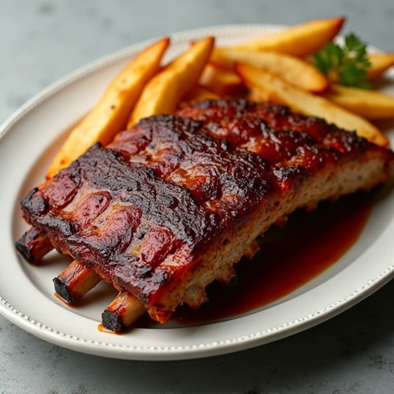 Sweet and Smoky Dry-Rubbed Baby Back Ribs