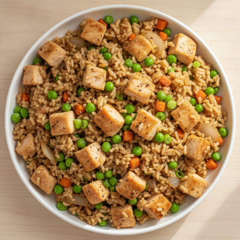 Savory Chicken and Vegetable Fried Rice