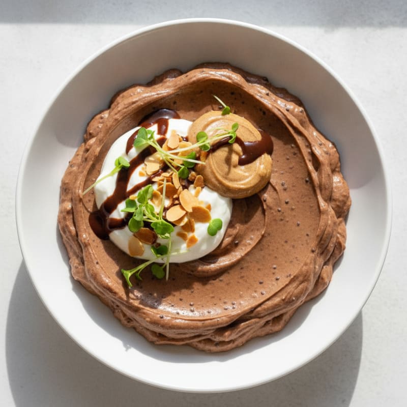 Creamy Protein Chocolate Pudding