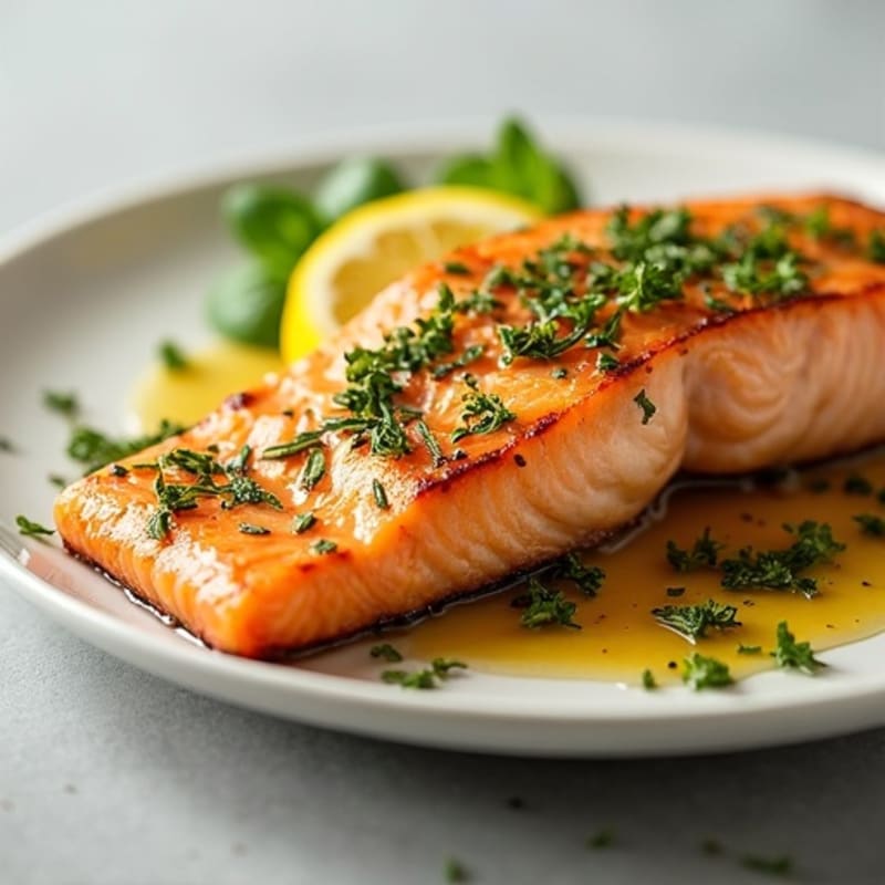 Lemon Herb Grilled Salmon