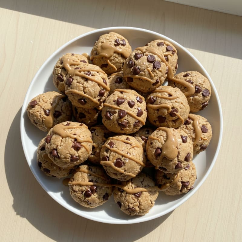 Creamy Chocolate Chip Cookie Dough Bites