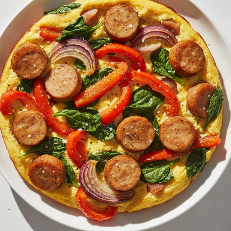 Sheet Pan Eggs with Roasted Vegetables