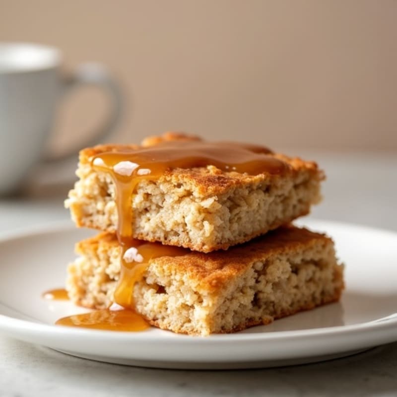 Maple-Glazed Baked Oatmeal Squares