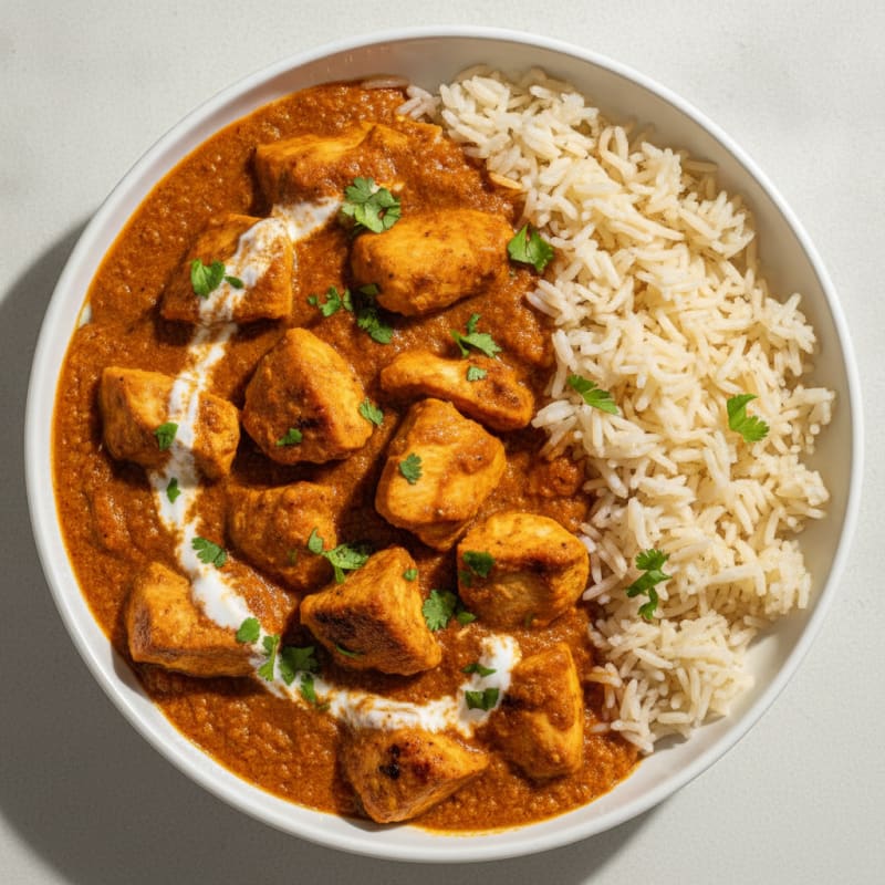 Chicken Tikka Masala with Basmati Rice