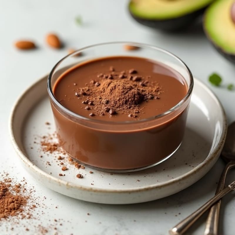 Silky Chocolate Protein Pudding